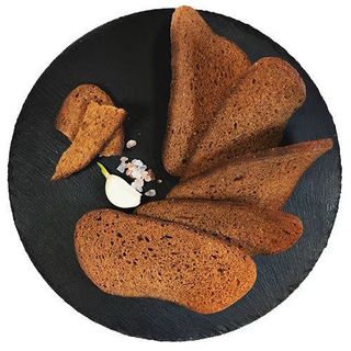 Грінки хвилясті житньо-пшеничні зі смаком часнику (100г)