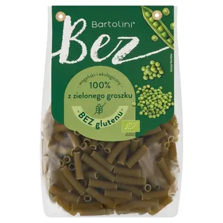 Bartolini Bez Makaron 100 % z zielonego groszku rurka 250 g