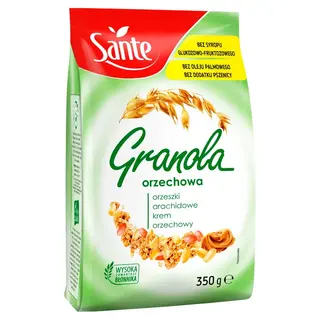 Granola Sante Orzechowa 350g