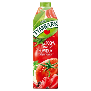 Tymbark Sok 100 % pikantny pomidor 1 l