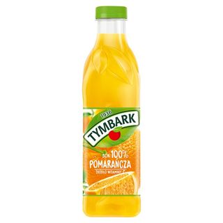 Tymbark Sok 100 % pomarańcza 1 l