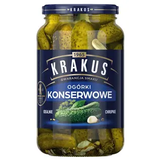 Krakus - Ogórki konserwowe - 865 ml