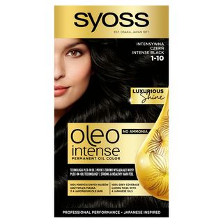 Syoss Oleo Intense Farba do włosów intensywn.czerń 1-10 1 szt.