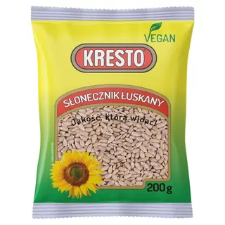 KRESTO Słonecznik łuskany 200 g