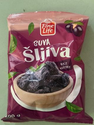 SUVA ŠLJIVA 200gr pak