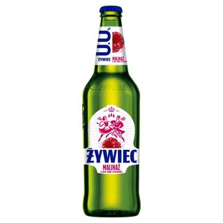 Żywiec Bezalkoholowy napój piwny malinaż & nuta trawy cytrynowej 500 ml