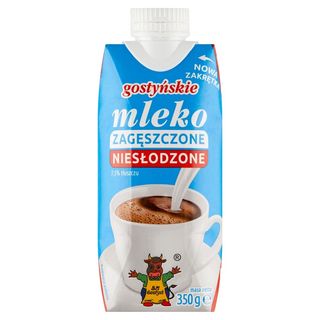 SM Gostyń Mleko gostyńskie zagęszczone niesłodzone 7,5 % 350 g