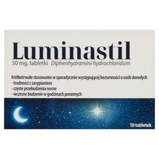 Luminastil 50 mg Tabletki 10 sztuk