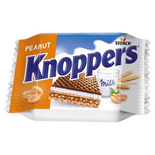 Knoppers Peanut Wafelek mleczno-orzeszkowy 25 g