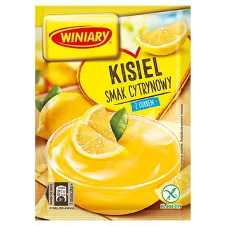 Winiary Kisiel z cukrem smak cytrynowy 77 g