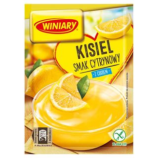 Winiary Kisiel z cukrem smak cytrynowy 77 g