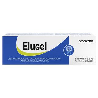 Elugel Żel stomatologiczny z diglukonianem chloroheksydyny oczyszczanie 40 ml