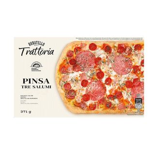 Donatello Trattoria Pinsa tre salumi 371 g