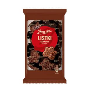 Bonitki Ciastka listki kakaowe 260 g