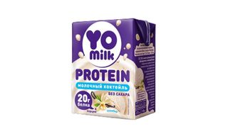 Коктейль YoMilk Ptotein со вкусом пломбира 1,5% 200мл