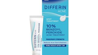 Differin Acne Spot Treatment with 10% Benzoyl Peroxide - გამონაყარის სამკურნალო გელი