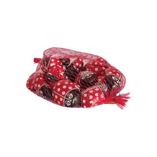 Coccinelle di cioccolato in retina