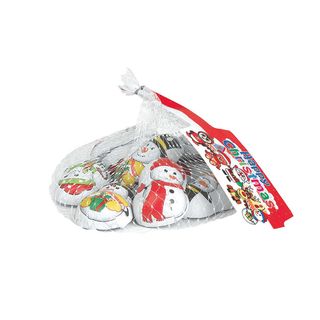 Pupazzi di neve di cioccolato in retina