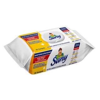 SANY LINGETTES MULTISURFACE CITRON & ORANGE * 100
