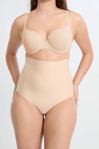 CONTROL BY ETAM Braguita moldeadora de cintura alta - sujeció fuerte C.BEIGE 2XL