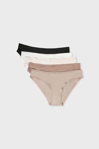 JACK MICRO Set de 5 braguitas de microfibra MULTIcolor M