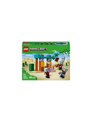 Lego Minecraft - La patrouille du désert Illager