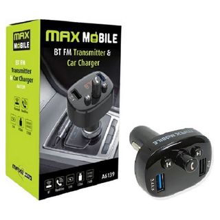 FM transmiter i auto punjač Maxmobile A6139 2xUSB 3.4A