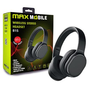 Slušalice Maxmobile B15 Bluetooth stereo Black