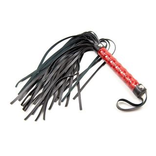 Latetobed: Diamond Pattern Bdsm Flogger Red (8436583794944)
