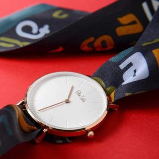 შარფი საათი - ანბანი (მწვანე)