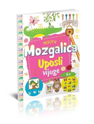 Moja Prva Mozgalica - Uposli Vijuge 6+