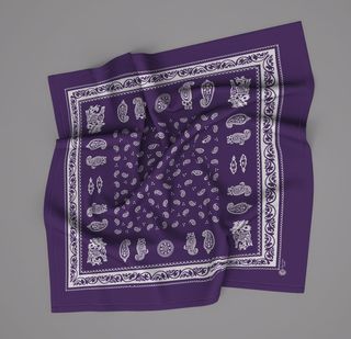 ბენდენა "მანებიანი"იასამნისფერი