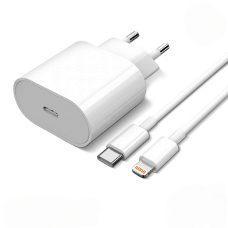 Chargeur iPhone USB-C 20W 1m Haute Qualité