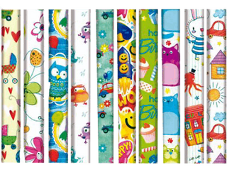 Papel De Regalo - Campus Surtido Infantil, 70 X 200 Cm (1556681)