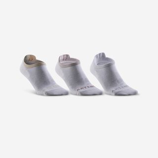 Calcetines Cortos De Tenis Pack De 3 Artengo Rs 160 Blanco 39/42 Blanco