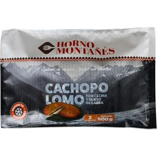 Cachopo De Lomo-Cecina-Queso Cabra Horno Montañés, Bolsa 500 G