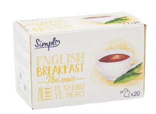 Քարֆուր Սիմփլ Սև Թեյ  X20