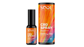 SOOL CDB Spray 6000mg Peppermint 30ml