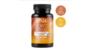 SOOL Brain Support Lion's Mane Berry