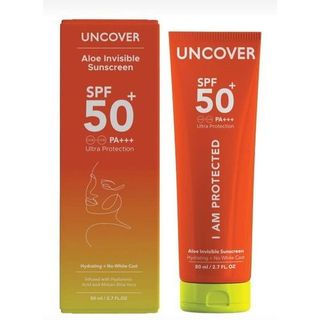 UNCOVER Aloe Invisible Sunscreen SPF-50+, 40ml