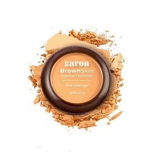 ZARON Brownsin Full Coverage Powder Biscuit, 13g