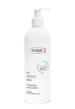 Ziaja Med Lotion Nourrissant Visage-corps Pour Peaux Atopic 400ml