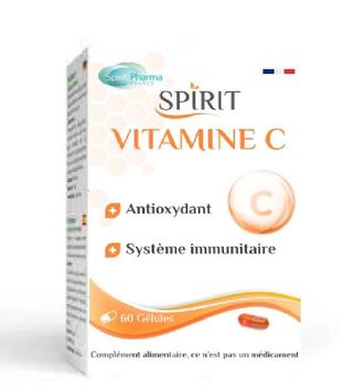 Spirit Pharma France Vitamine C 60gelules