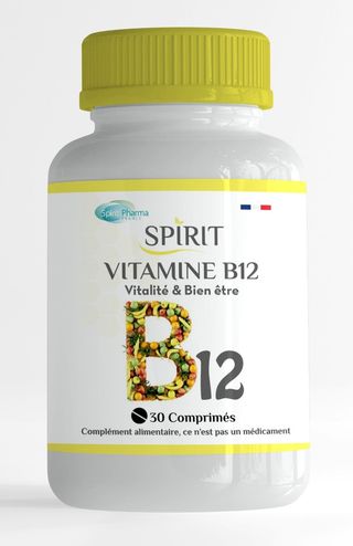 Spirit Pharma France Vitamine B12 30gelules