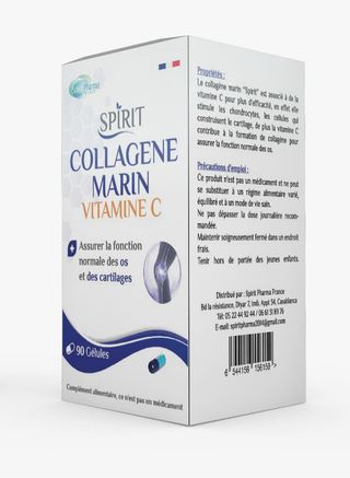 Spirit Pharma France Collagene Marin 90 Gelules