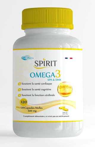 Spirit Pharma France Oméga 3 Epa Et Dha 500mg  120gelules