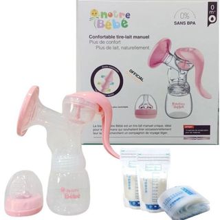 Notre Bebe Tire-lait Confortable Manuel Reglable Blue Couleur