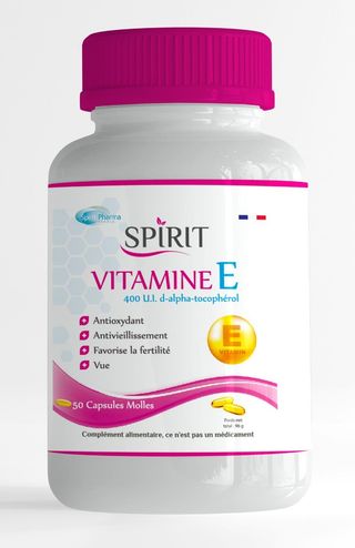 Spirit Pharma France Vitamine E 50gelules