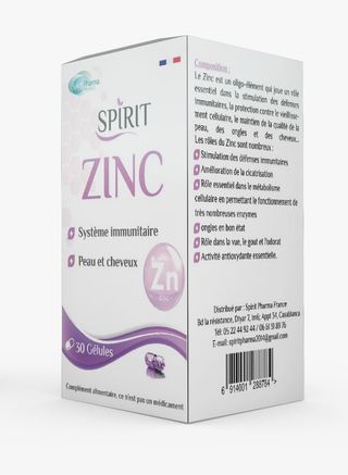 Spirit Pharma France Zinc