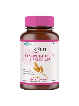 Spirit Pharma France Levure De Bierre+selenium 400gelules